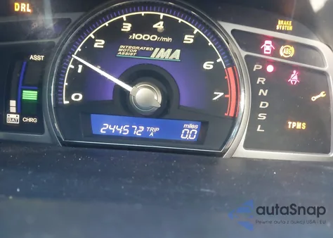 2008 Honda Civic Hybrid from USA, damaged, VIN JHMFA36238S024731